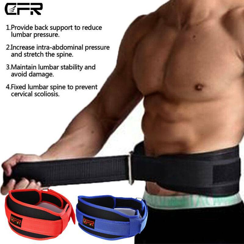 CFR Adjustable Lumbar Support Lower Waist Back Belt Brace Pain Relief Men Women