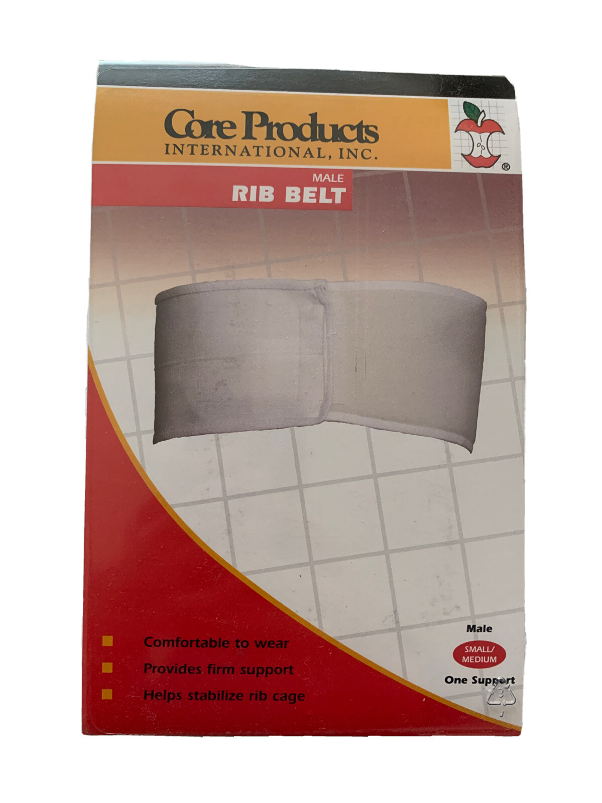 Core Products International Male Rib Belt Size Small/Medium New