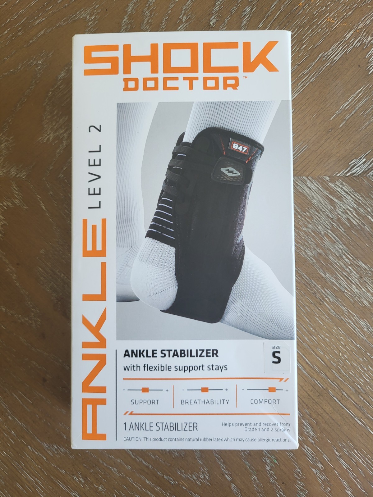 Shock Doctor Level 2 Ankle Brace Adult Small