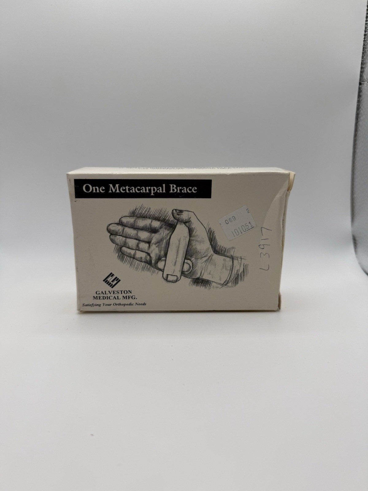 Galveston Medical Metacarpal Splint Brace – Size Small- 2-1/4” To 3”