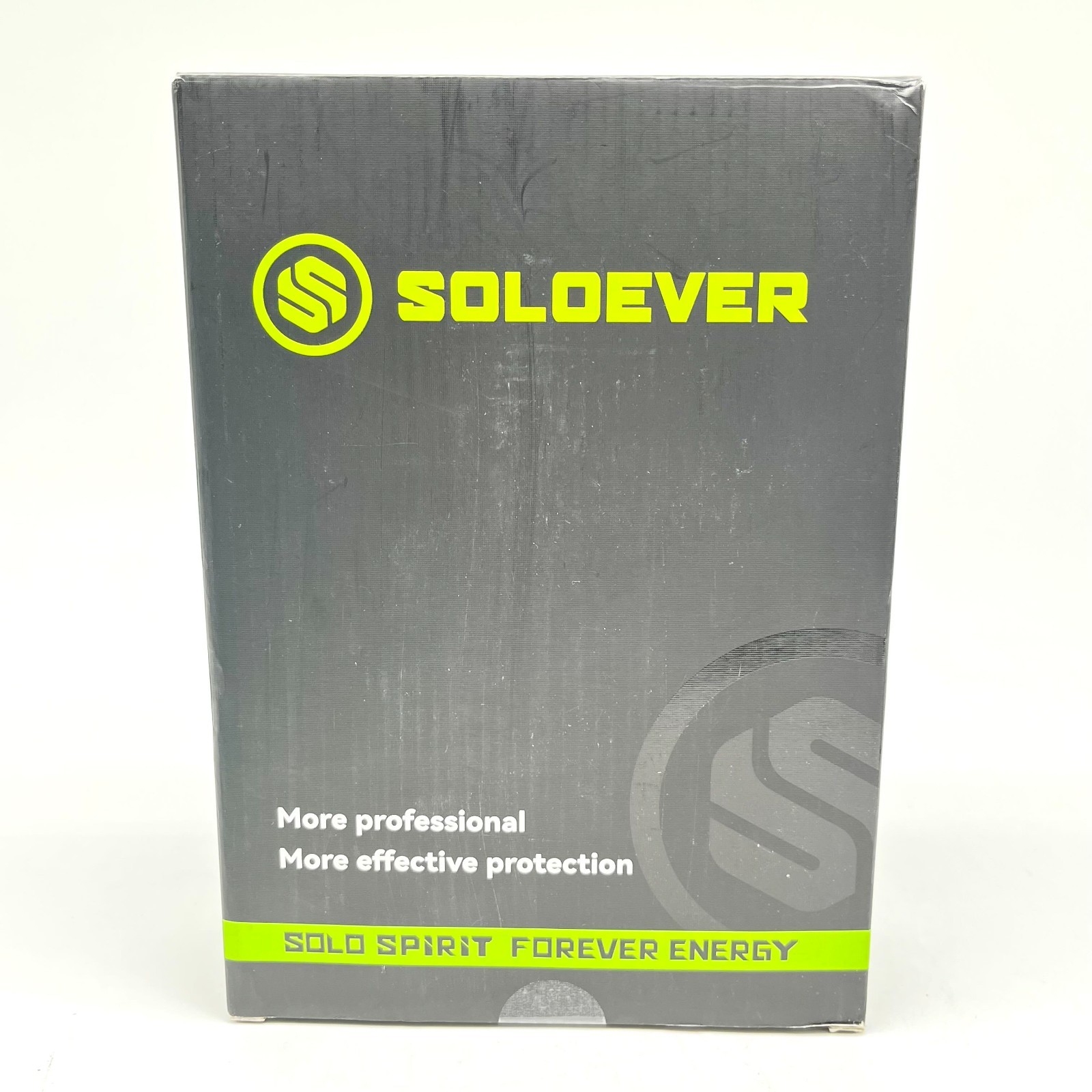 Soloever Womens Grey Professional Sport Protection Back Brace Size M