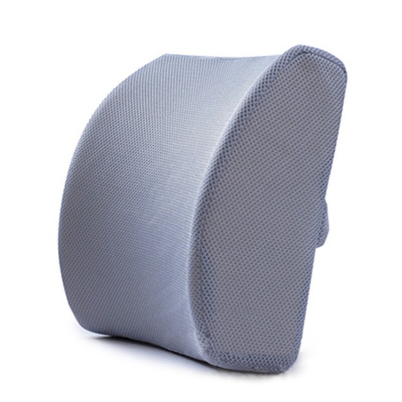 Lumbar Car Seat Back Support Cushion Memory Foam Waist Pillow Office Home Chair