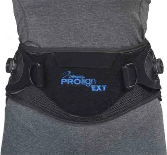 DeRoyal PROlign EXT Lumbar Back Support L0631 Size X-Small