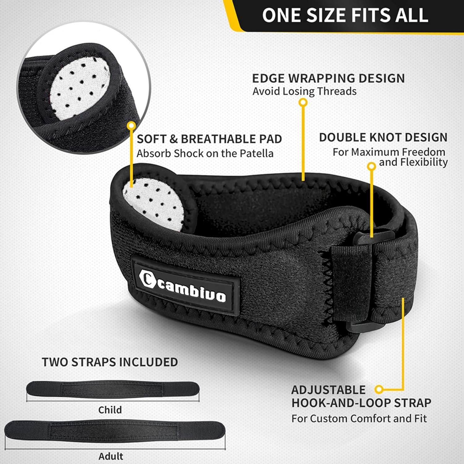 Versatile Knee Braces for Active Lifestyles – Supports Sports & Daily Activities