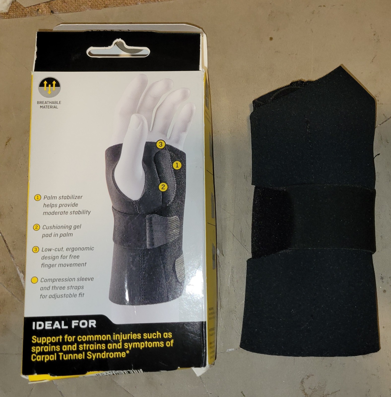 Futuro Compression Stabilizing Wrist Brace Right Large/Extra Large 1ct NEW 48403