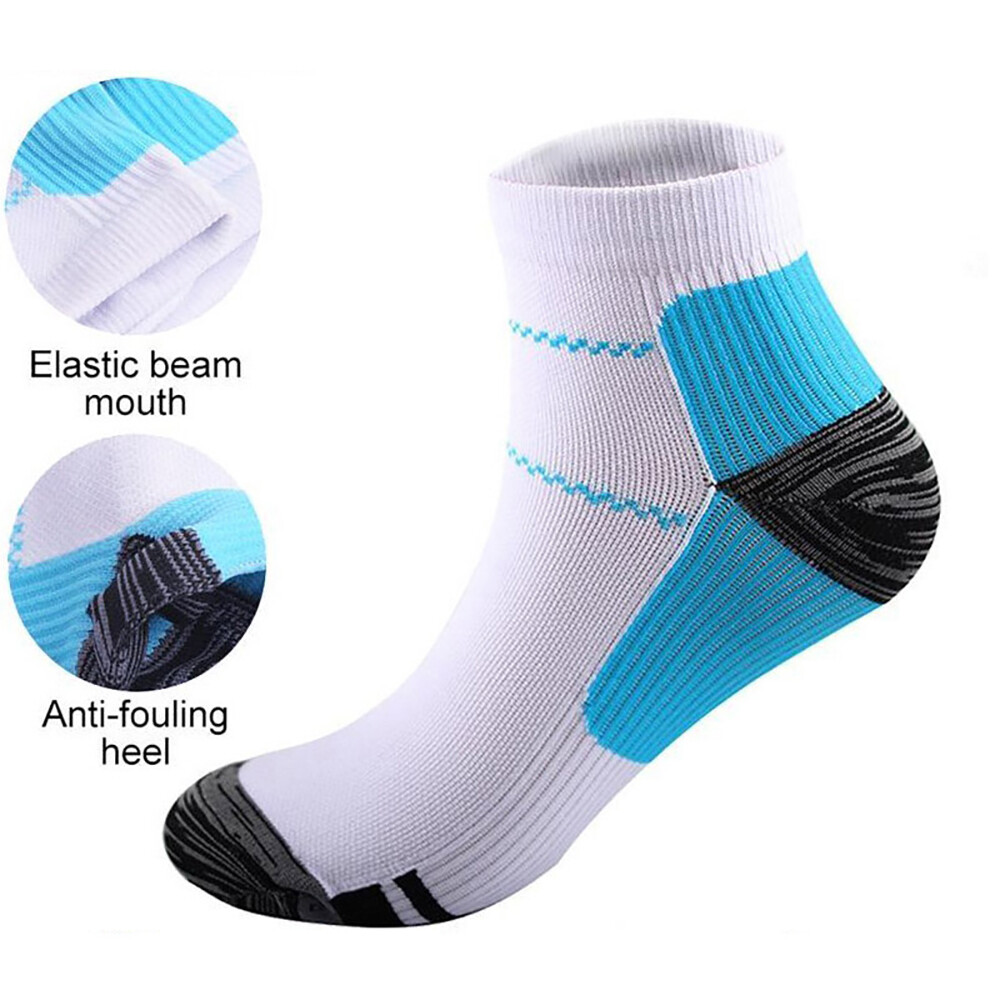 Compression Socks Ankle Support Sleeves Brace Foot Pain Relief Plantar Fasciitis