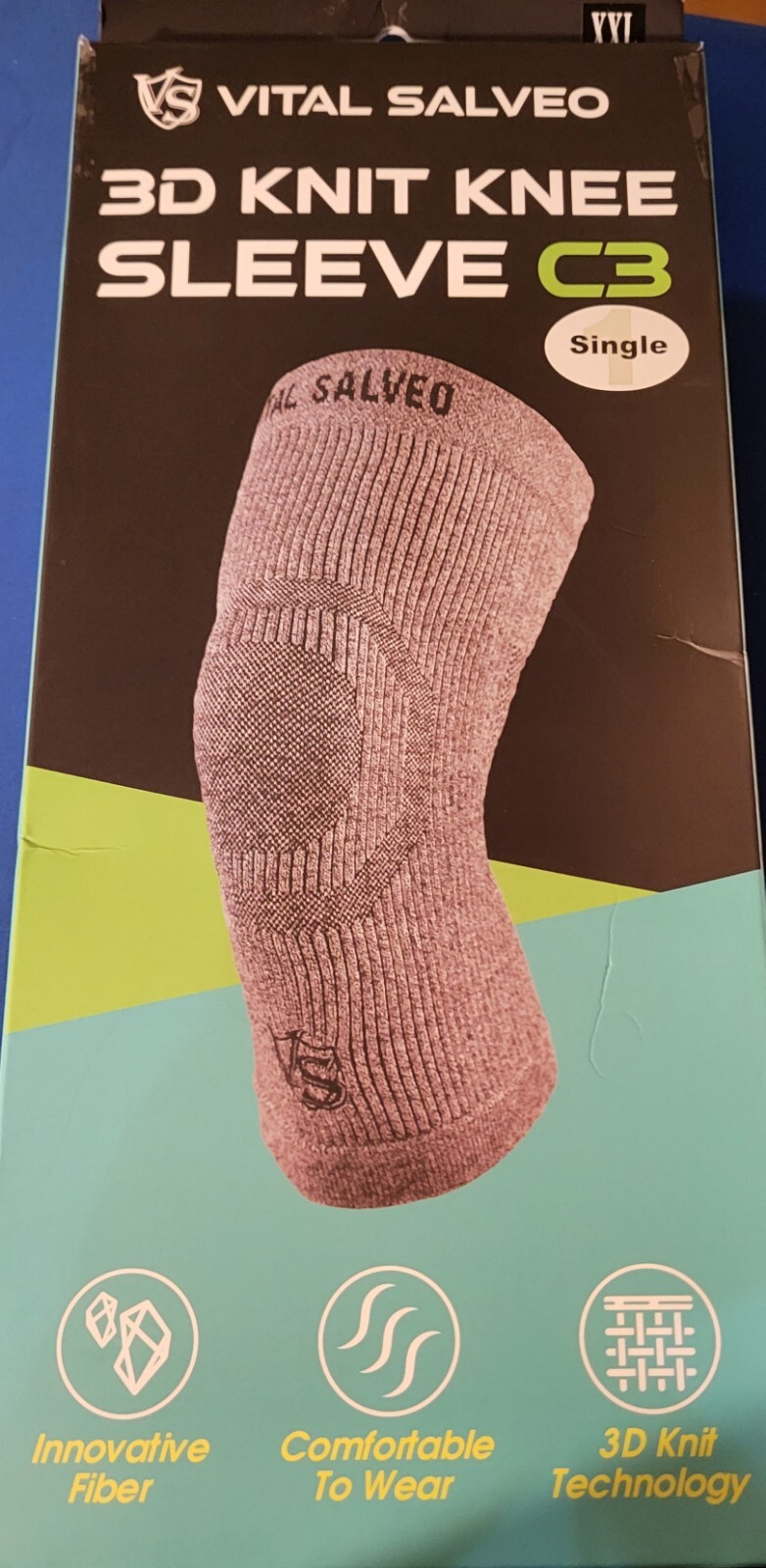 Vital Salveo 3D Knit Knee Sleeve C3 Size XXL