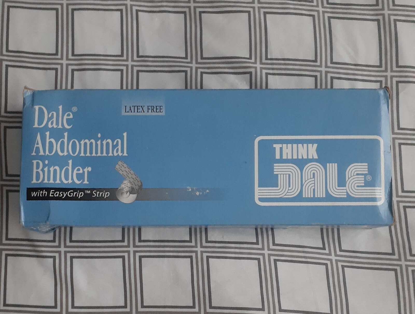 DALE Abdominal Binder White REF 810 Fits 12″ 30-45″ Surgical Relief Pressure LN