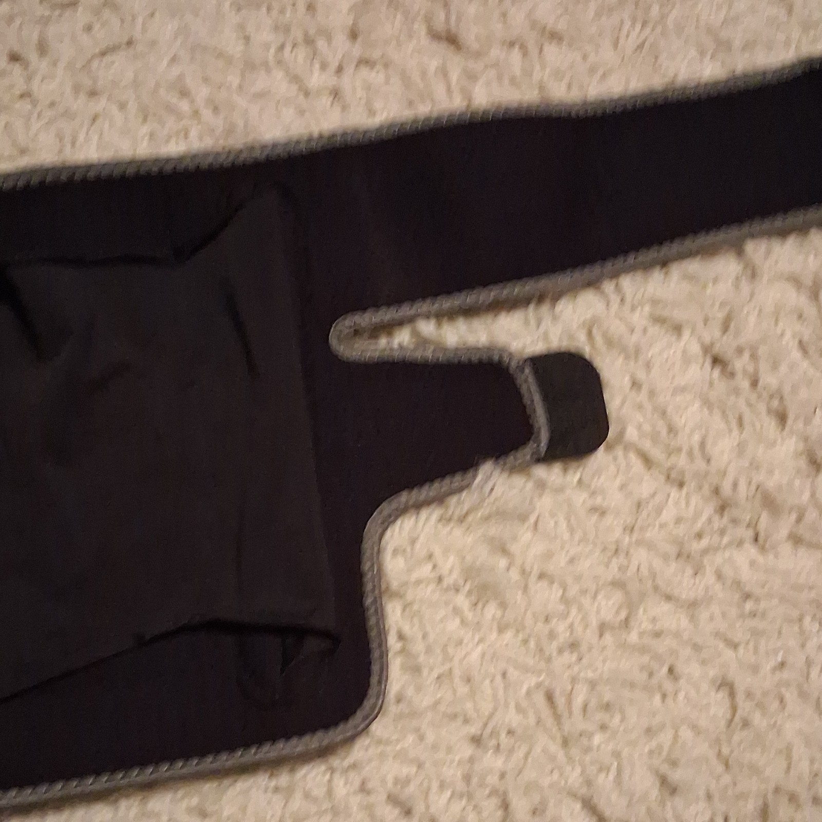 ACE Adjustable Black Knee Brace Wrap with Straps, One Size Stabilization