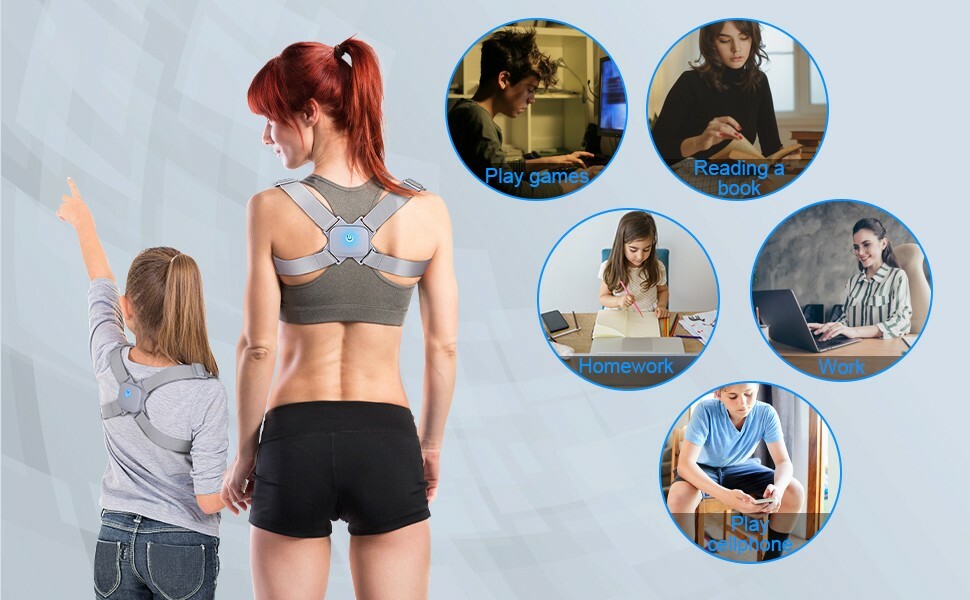 Posture Corrector for Women Men Kids Smart Posture Back Shoulder Brace – New
