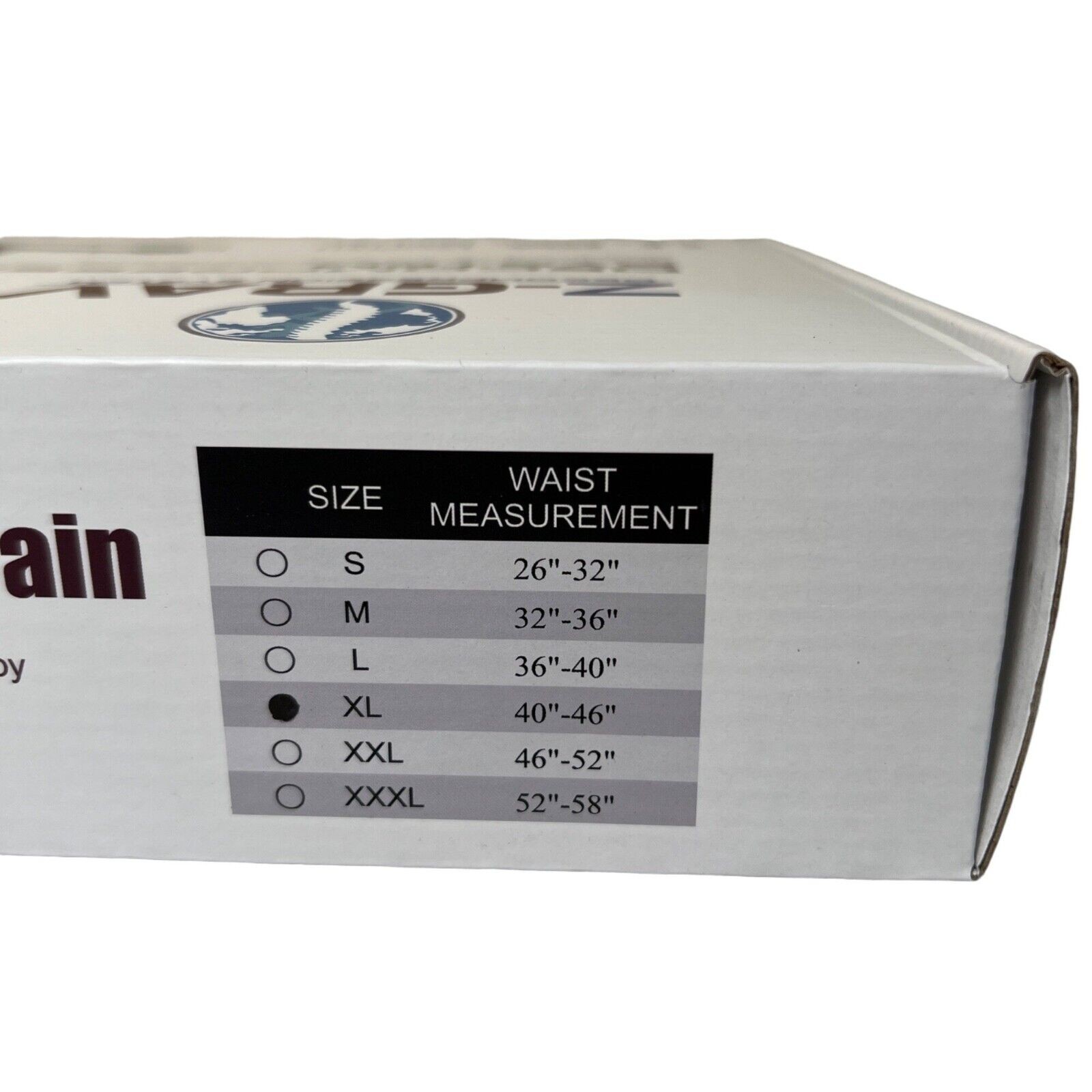 Z-Grav Spinal Decompression System Lumbar Belt For Back Pain Relief Size Large
