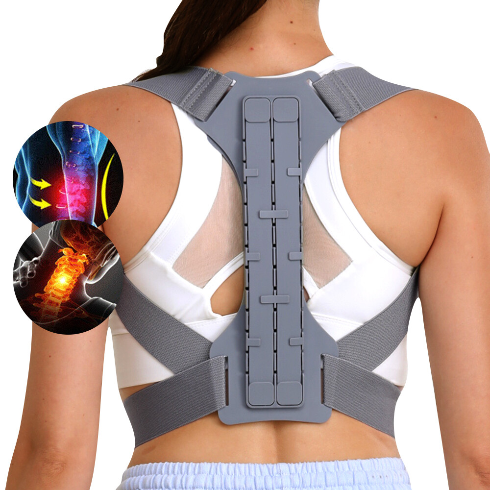 Back Posture Corrector Shoulder Straightener Brace Neck Spine Support