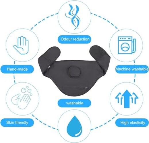 Ostomy Colostomy Hernia Support Belt – Stoma Medium(waist size:34″-37″)