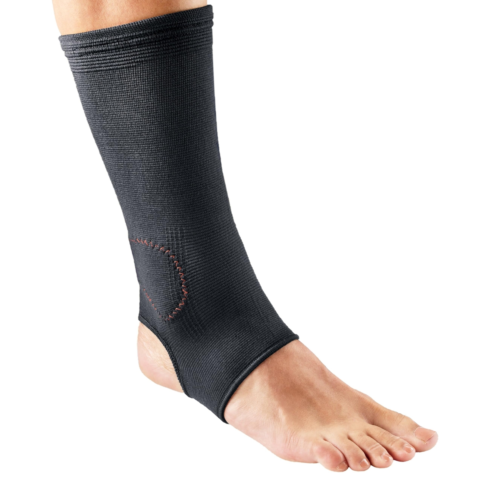 ACE Brand Compression Ankle Support Black Soft Neoprene Heat Retention