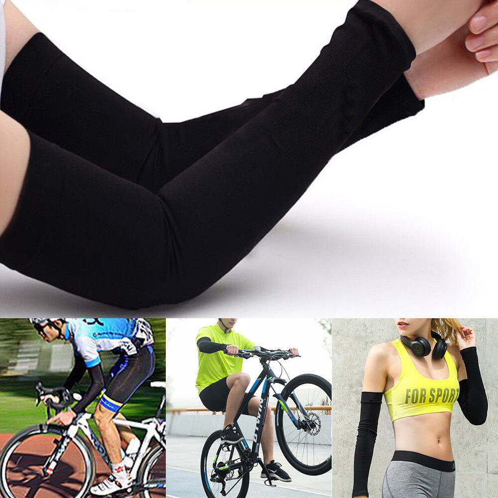 2Pair Compression Elbow Support Arm Sleeve Brace Anti Sun UV For Men Women US
