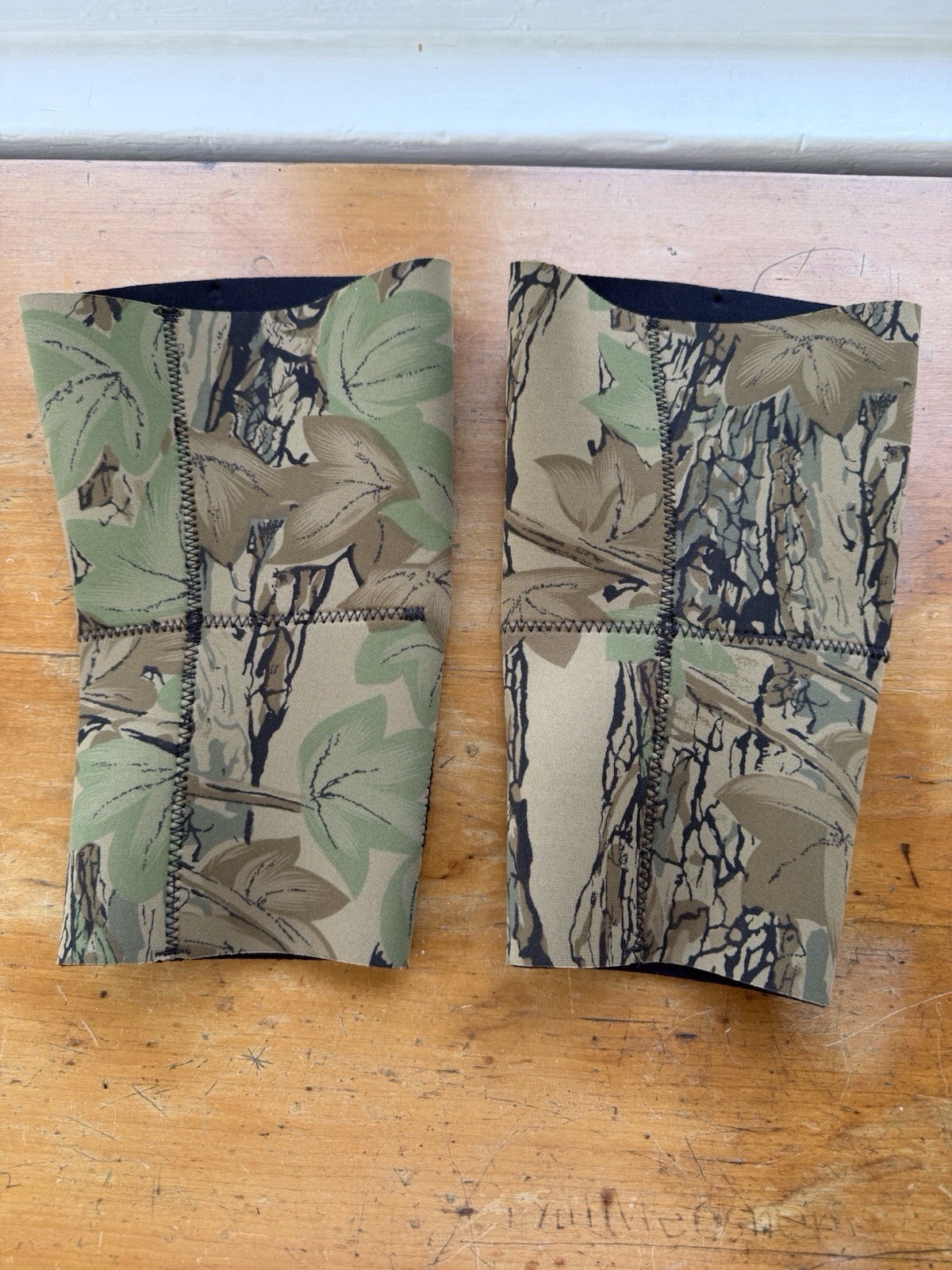 PRO Orthopedic Camo Knee Sleeves Medium Trebark Vintage