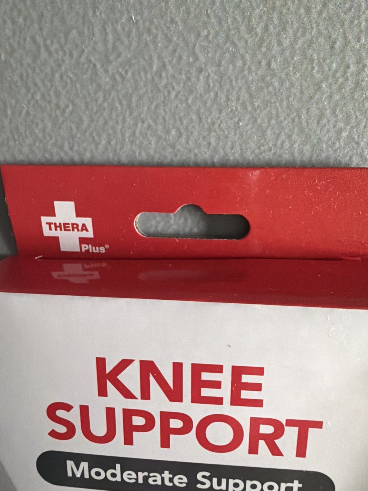 Thera Plus Knee Support Single (Black) Unisex, Moderate Support Daily Use