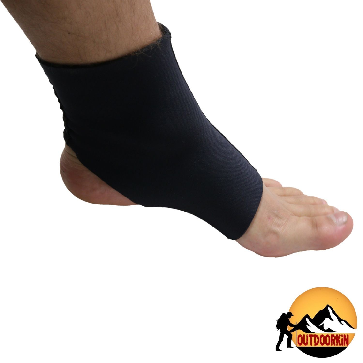 Ankle Brace Sports Protection Healing Support Neoprene Anklet Foot Leg Sports BK