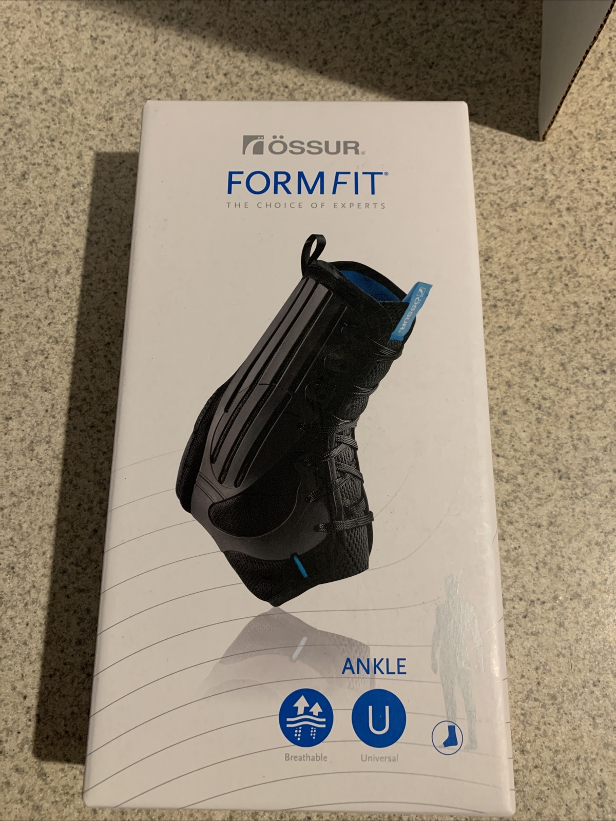 Ossur FormFit Ankle Figure Quick Lace Up Size Medium