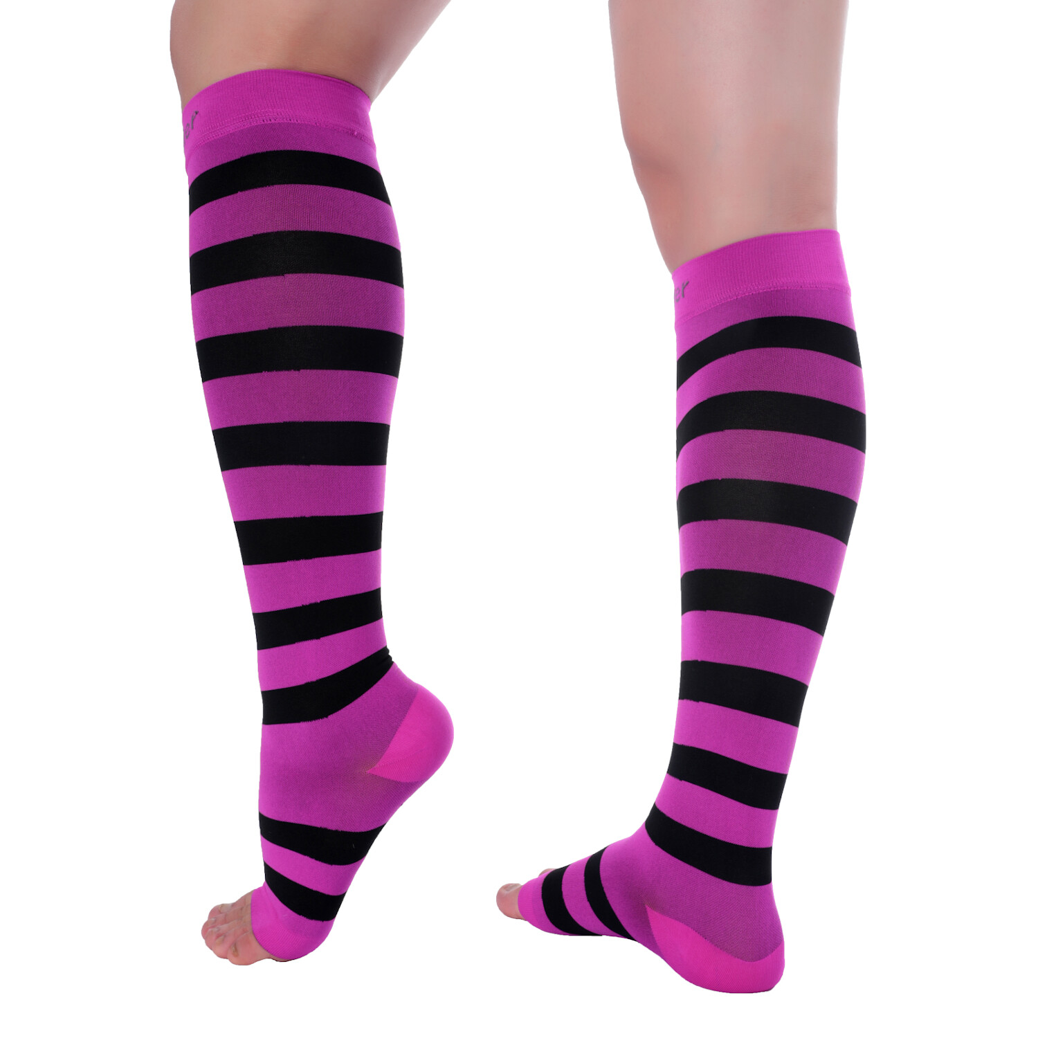 DOC MILLER Socks DE COMPRESION PUNTA ABIERTA 1520mmHg MANGAS PARA DOLOR VARICES