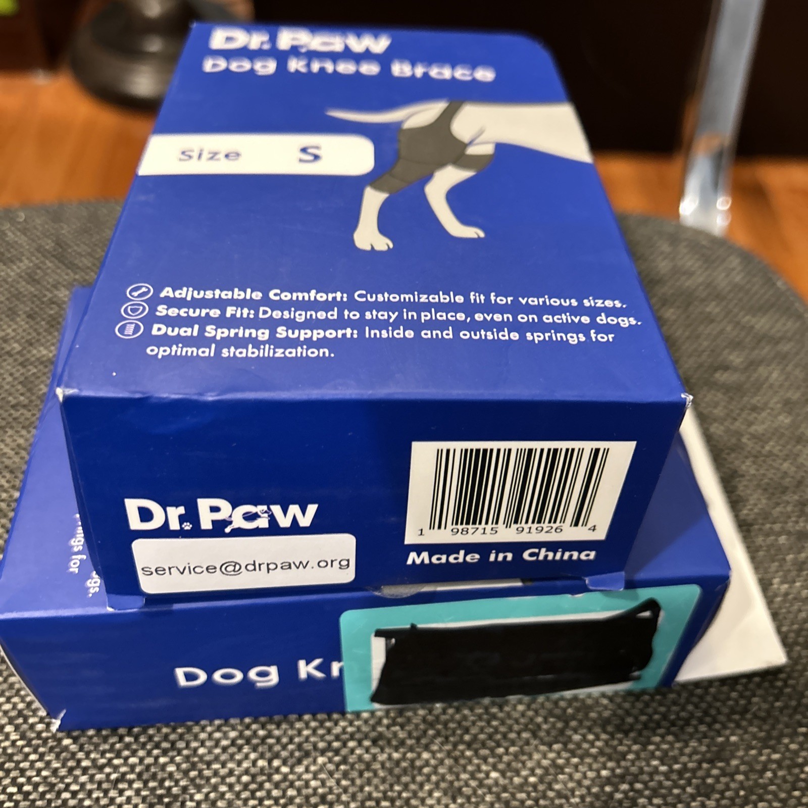 Dr Paw Dog Knee Brace Small New In Box