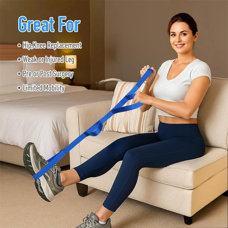 Premium Leg Lifter Strap Hip Knee Surgery Recovery Mobility Aid Device New