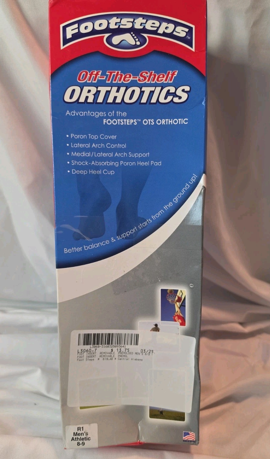 Footsteps Off The Shelf Orthotics-Rb2