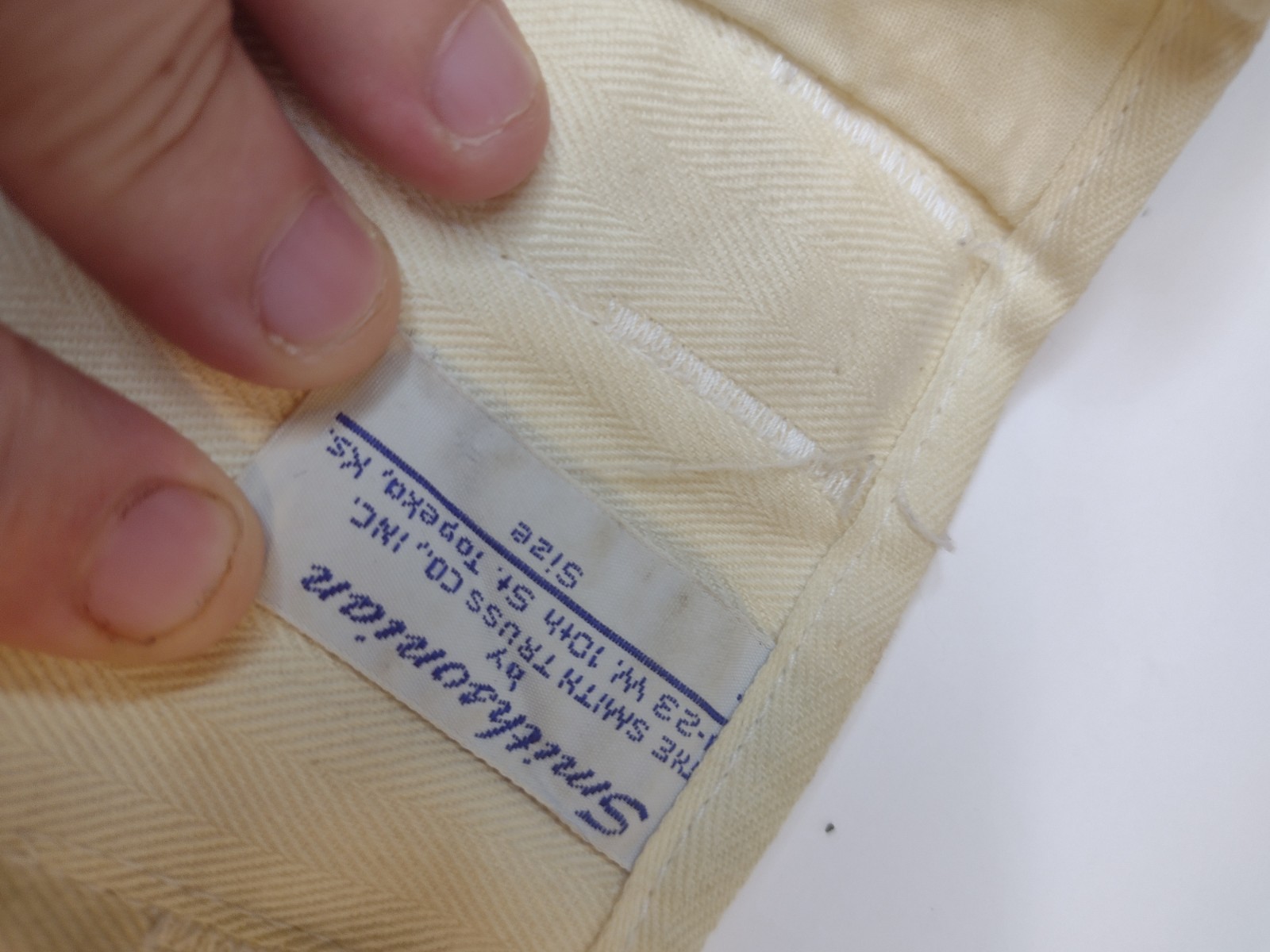 Vintage Smith Truss Orthopedic Spinal Brace Body Jacket Medical Corset Cotton