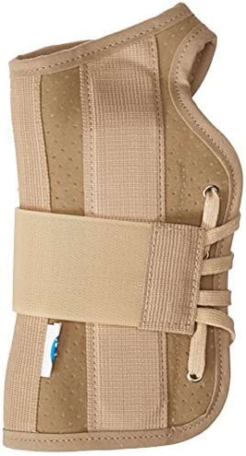 FLA Soft Fit Suede Finish Wrist Brace Beige Right Hand X-Small Carpal Tunnel Syn
