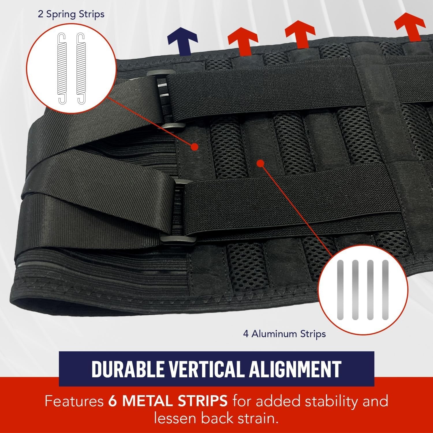 Dr. Arthritis Back Brace Support Belt Medical Lower Lumbar Brace for Men/Women M