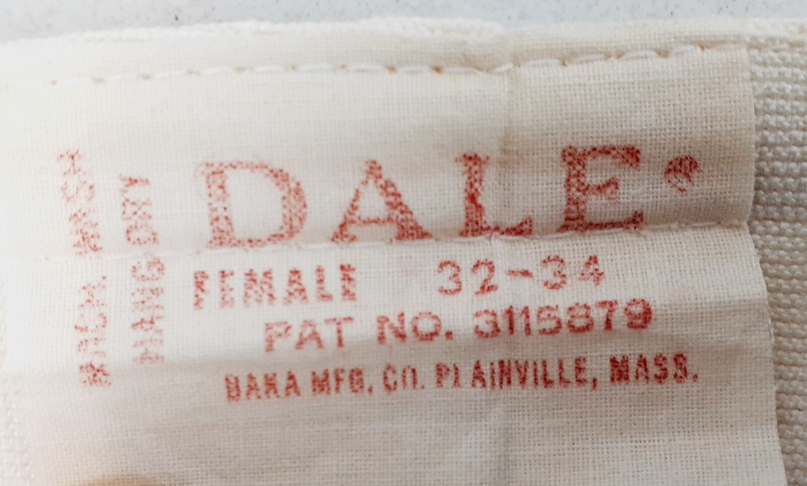 Vintage Dale Surgical Binder Post Operative/Delivery Support Size Female 32″-34″