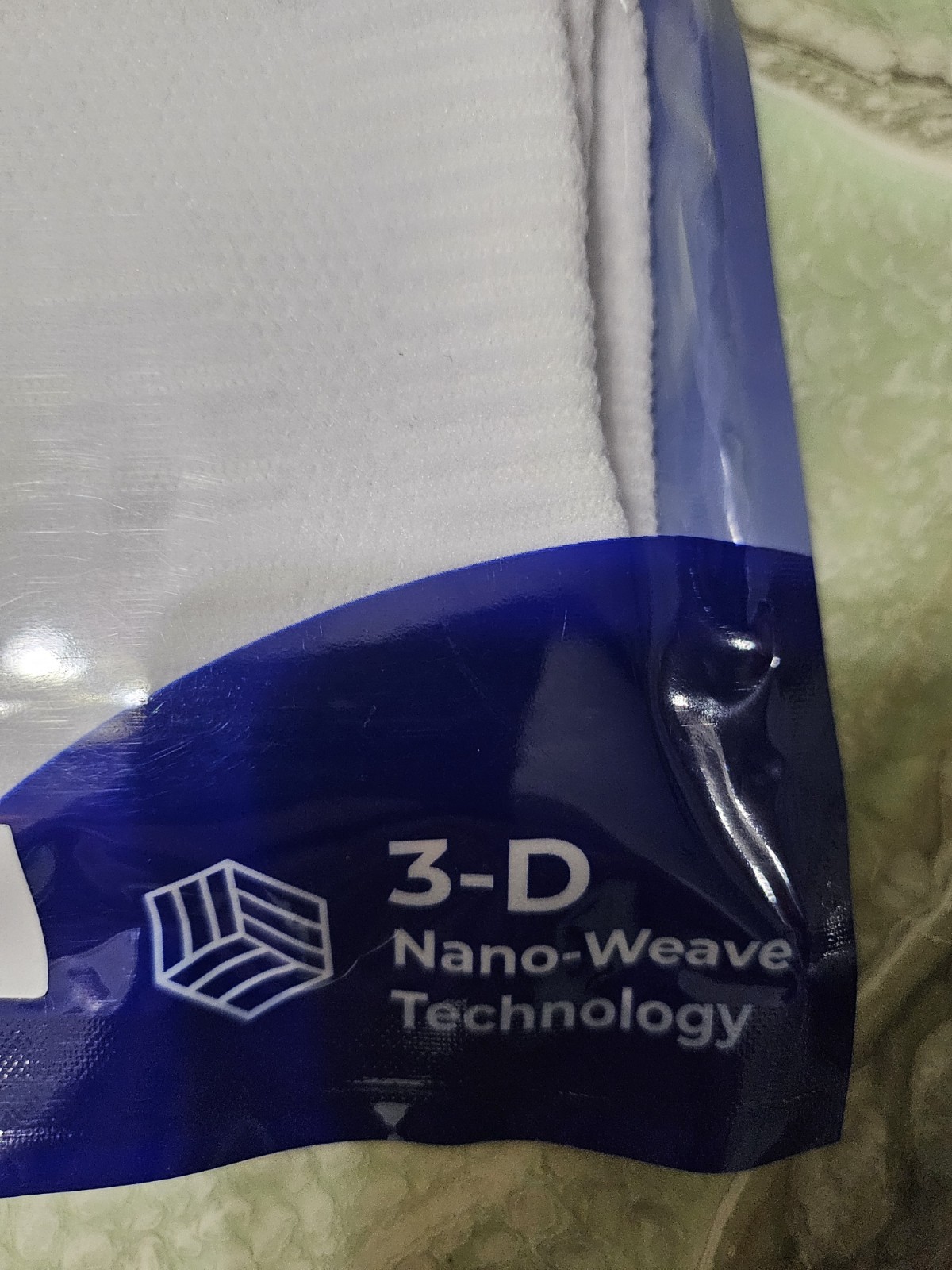 NANOSOCKS 3D Nano-Weave Technology White Compression Socks Size 2 NANOMX-WT2 NEW