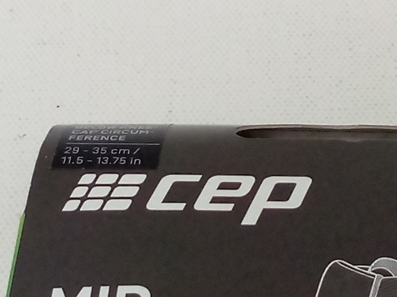 Cep Mid Support Patella Strap Small Black Unisex Adjustable 11.5 to 14.75 in.