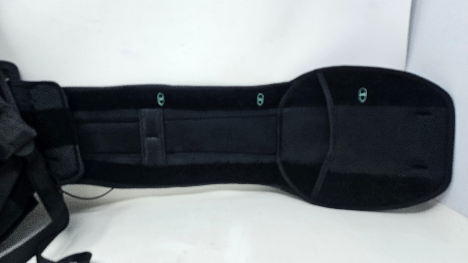 Aspen Horizon Adult One Size Adjustable Back Brace Black