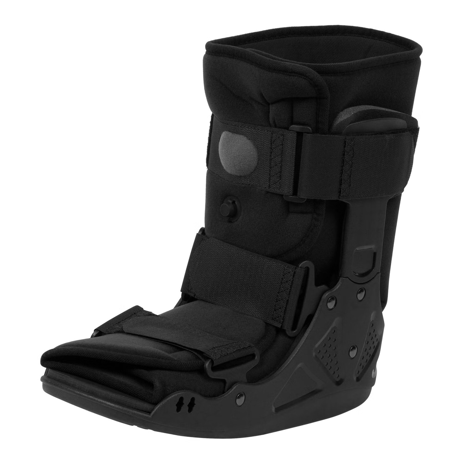 McKesson Black Air Walker Boot X-Large Hook and Loop for Either Foot