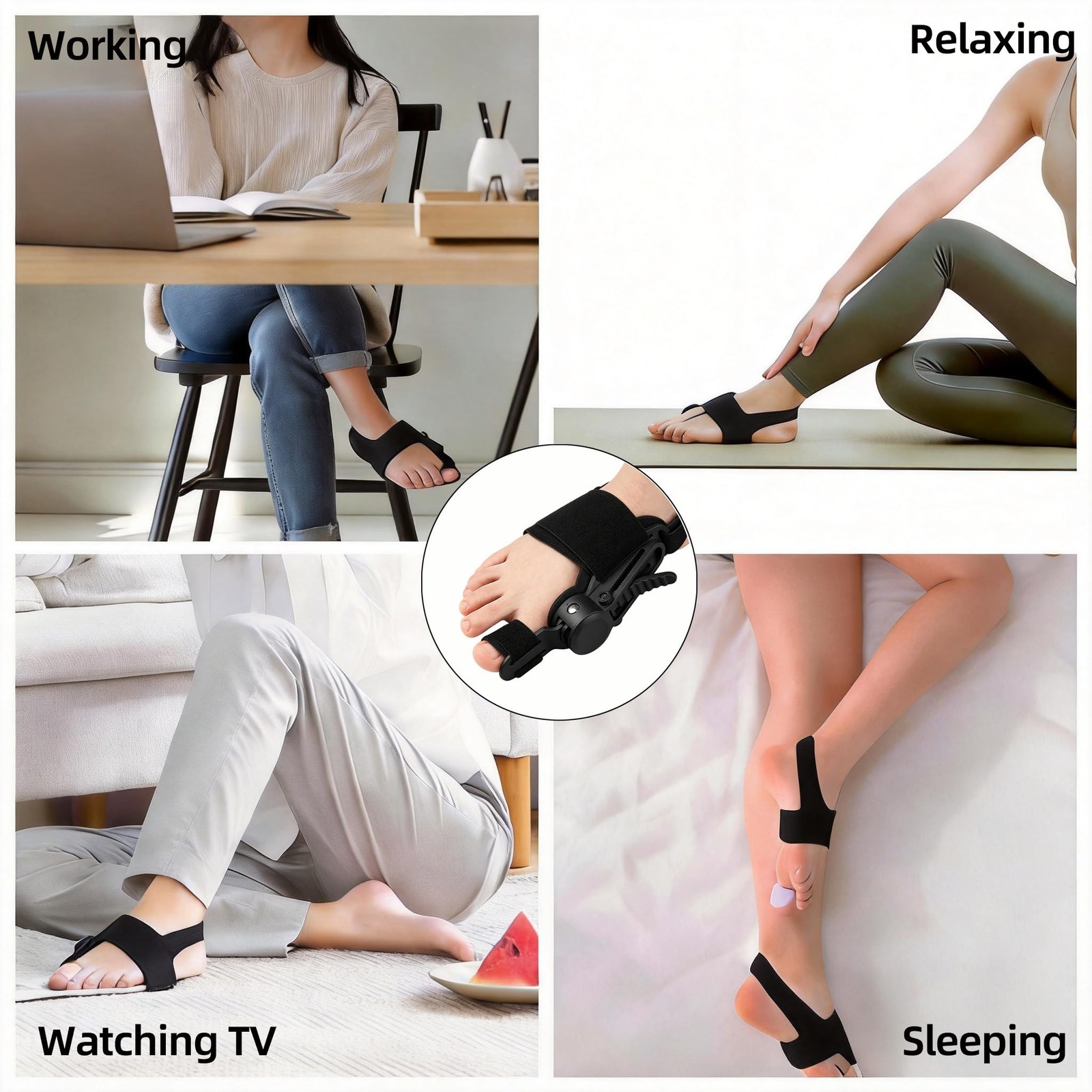 Aookellb Bunion Corrector for Women & Men, Adjustable Orthopedic Bunions…