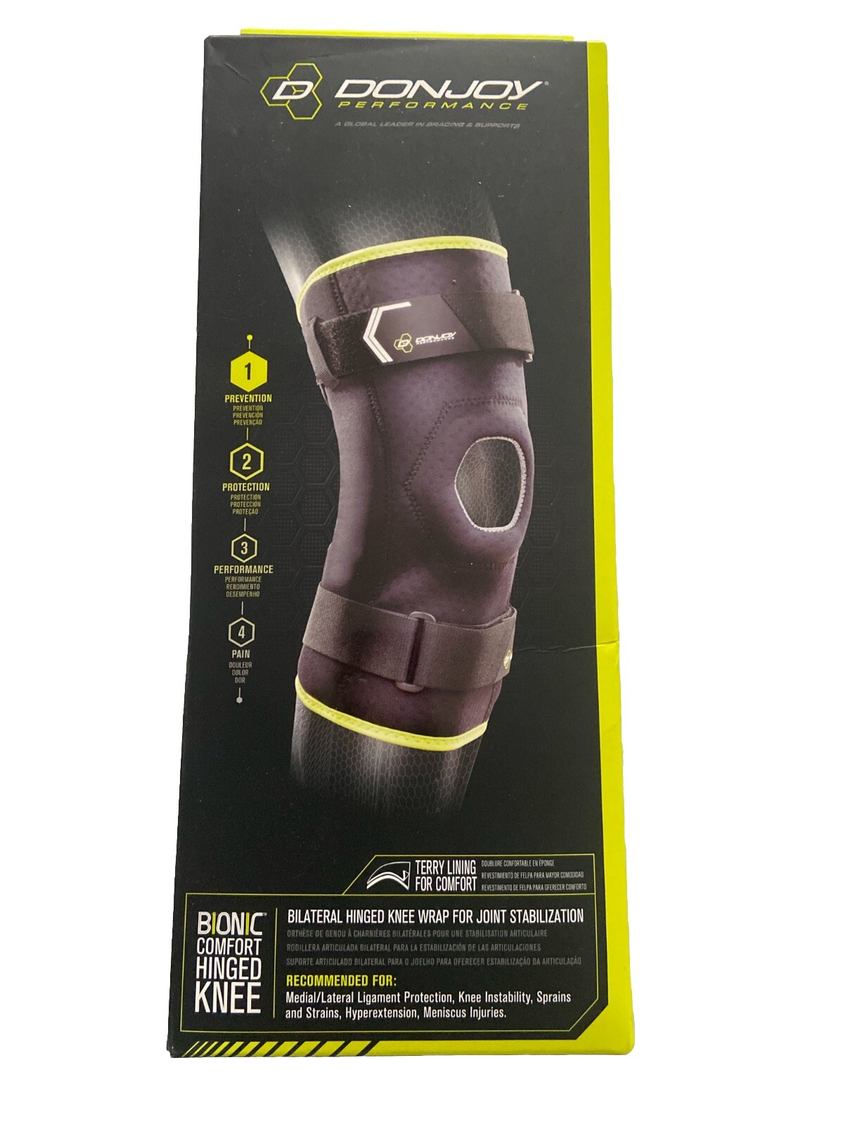DonJoy Performange Bonic Comfort Hinged Knee Brace – L/XL