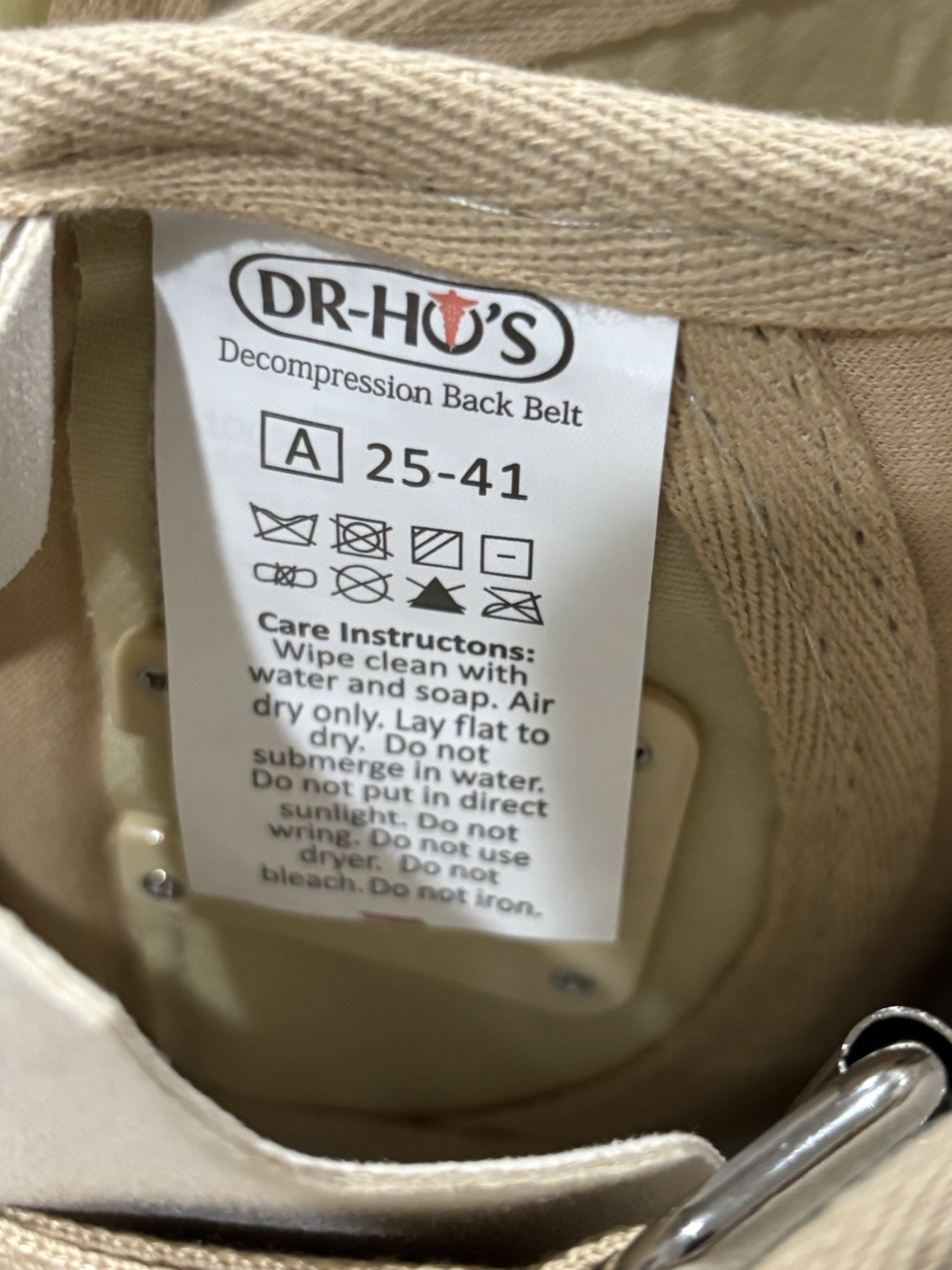 Dr Ho’s 2in1 Decompression Belt For Lower Back Pain Relief Lumbar Support Size A