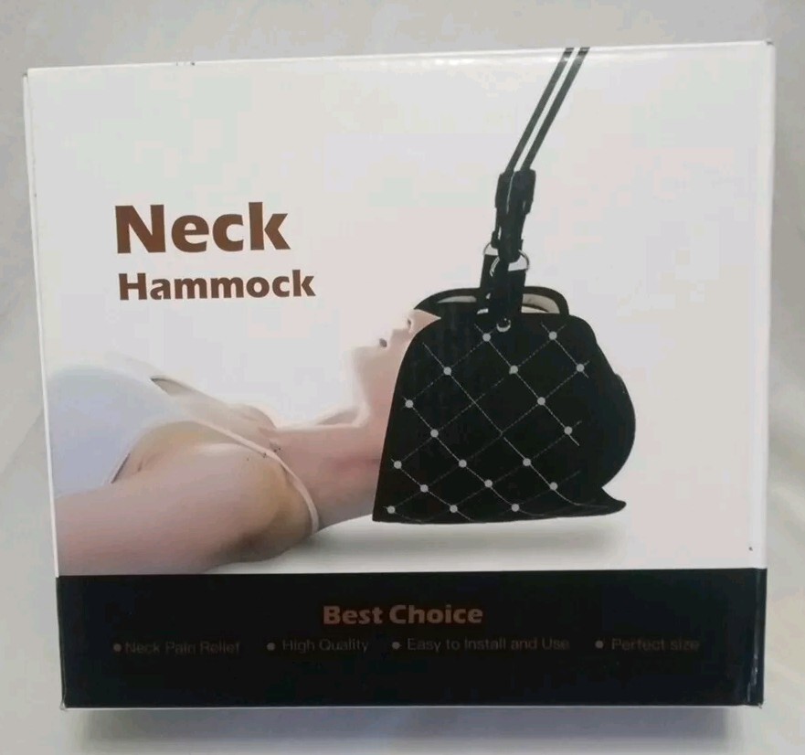 Cervical Traction Neck Hammock for Neck Pain Relief and Headache Comfort