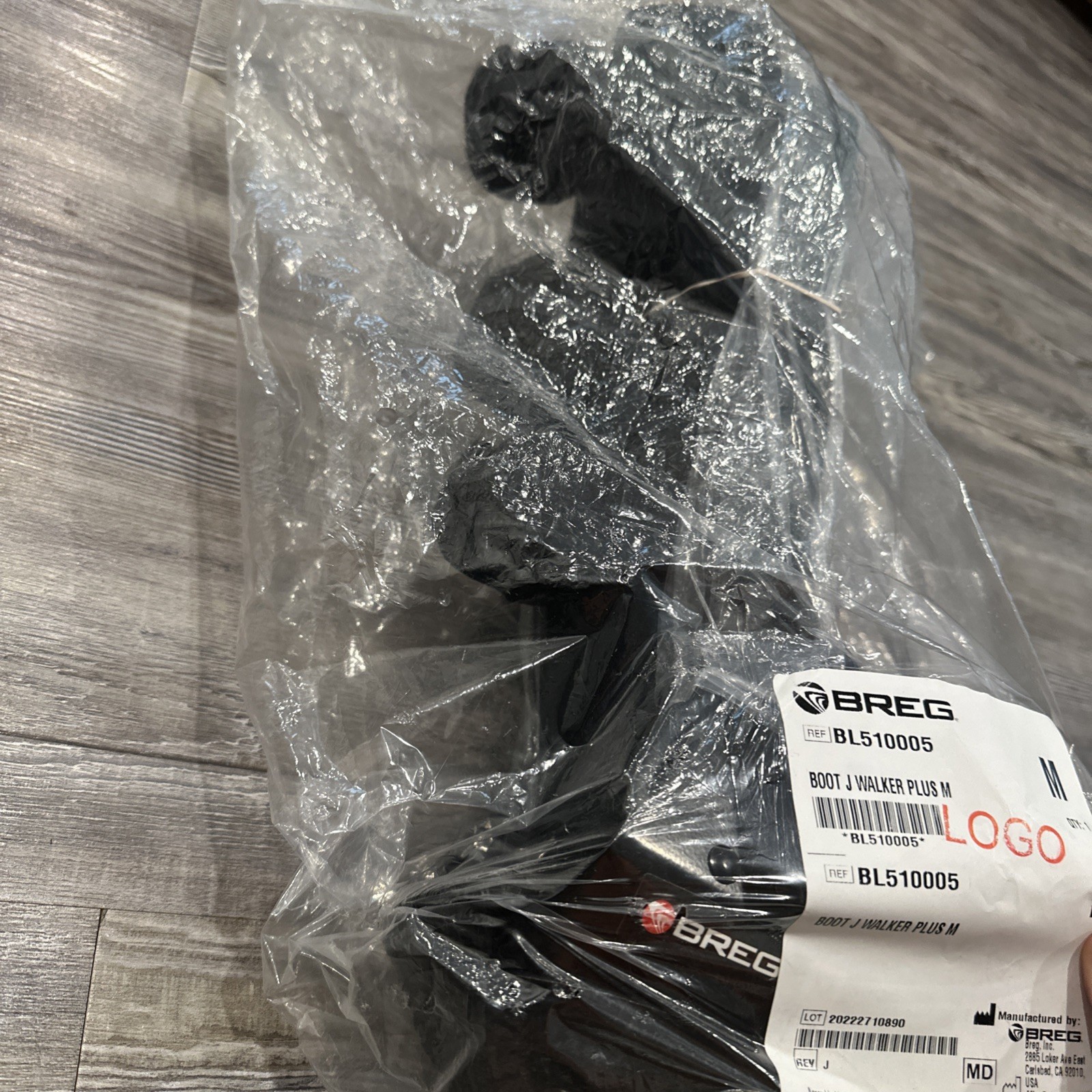 Breg J Walker BL510005 – Walking Boot for Support and Comfort, Size Medium