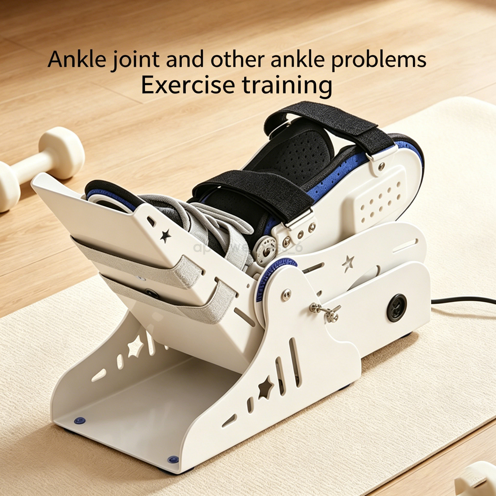 Electric Ankle Mobility Training Device Remote Control Dual Mode Adjustable