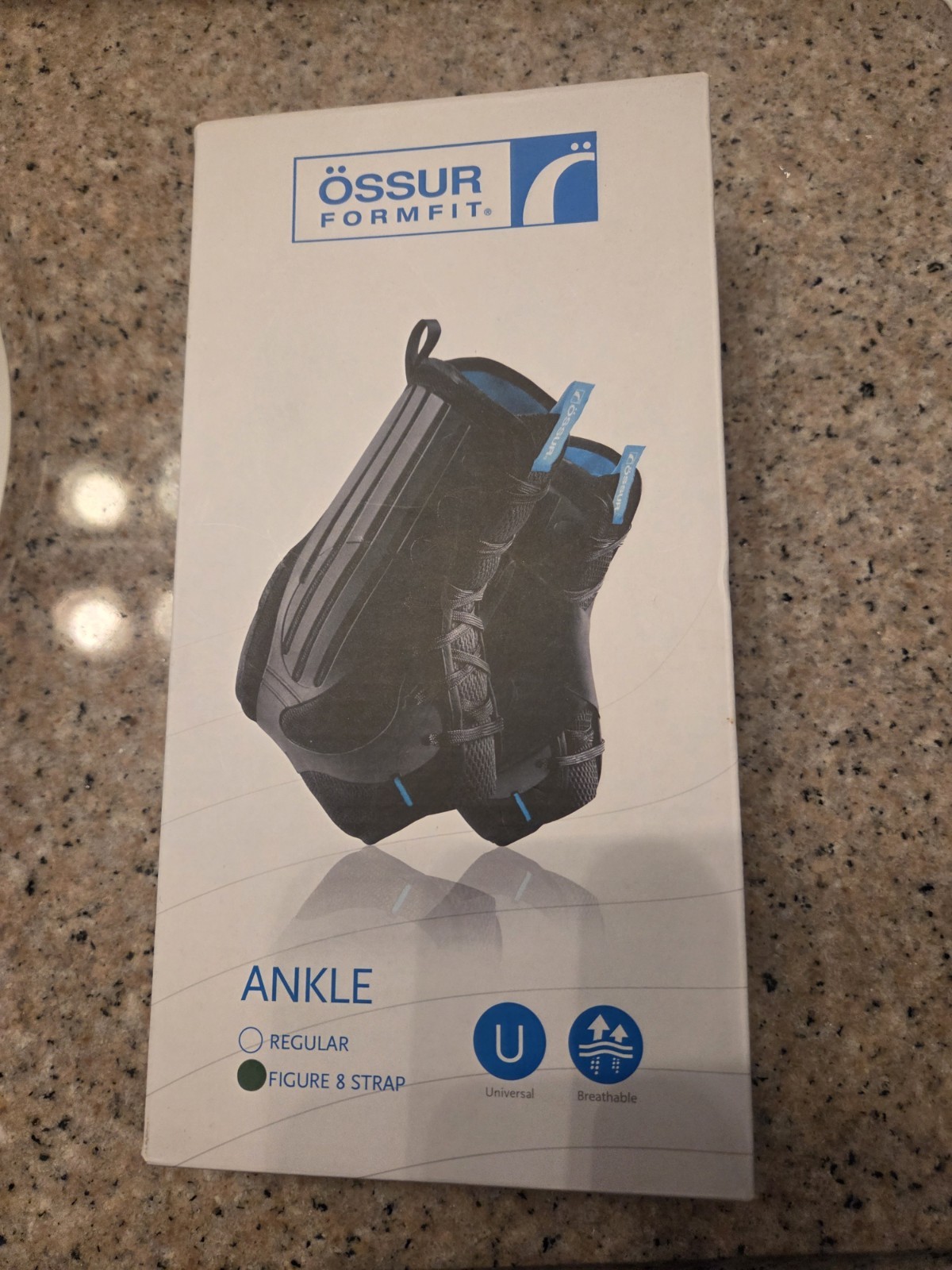 Ossur Form Fit Ankle Support Brace Figure 8 Straps & Speedlace Size Small NEW