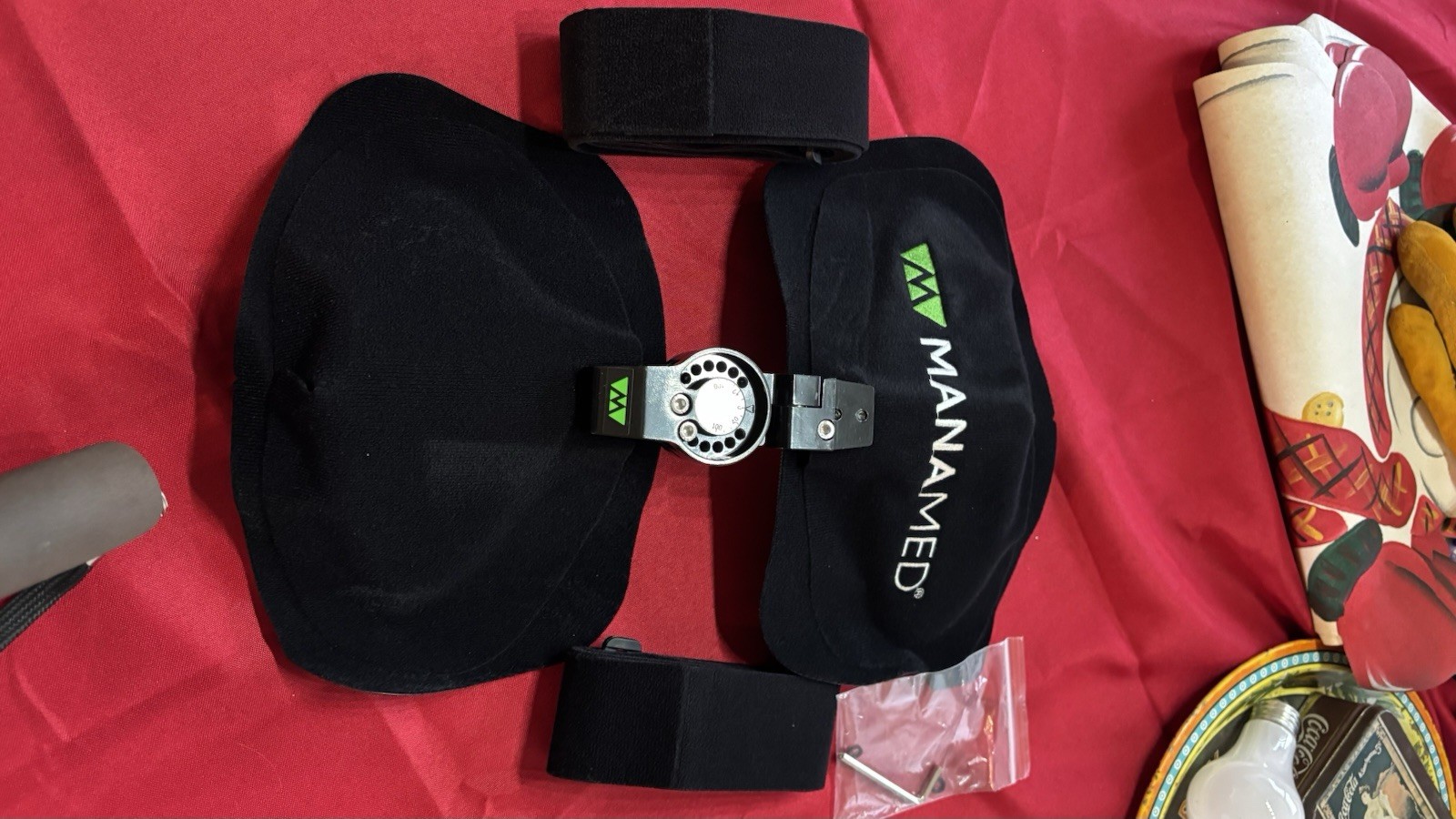 MANAMED Left Hip Brace ROM Hinged Orthopedic Support – NEW Unused