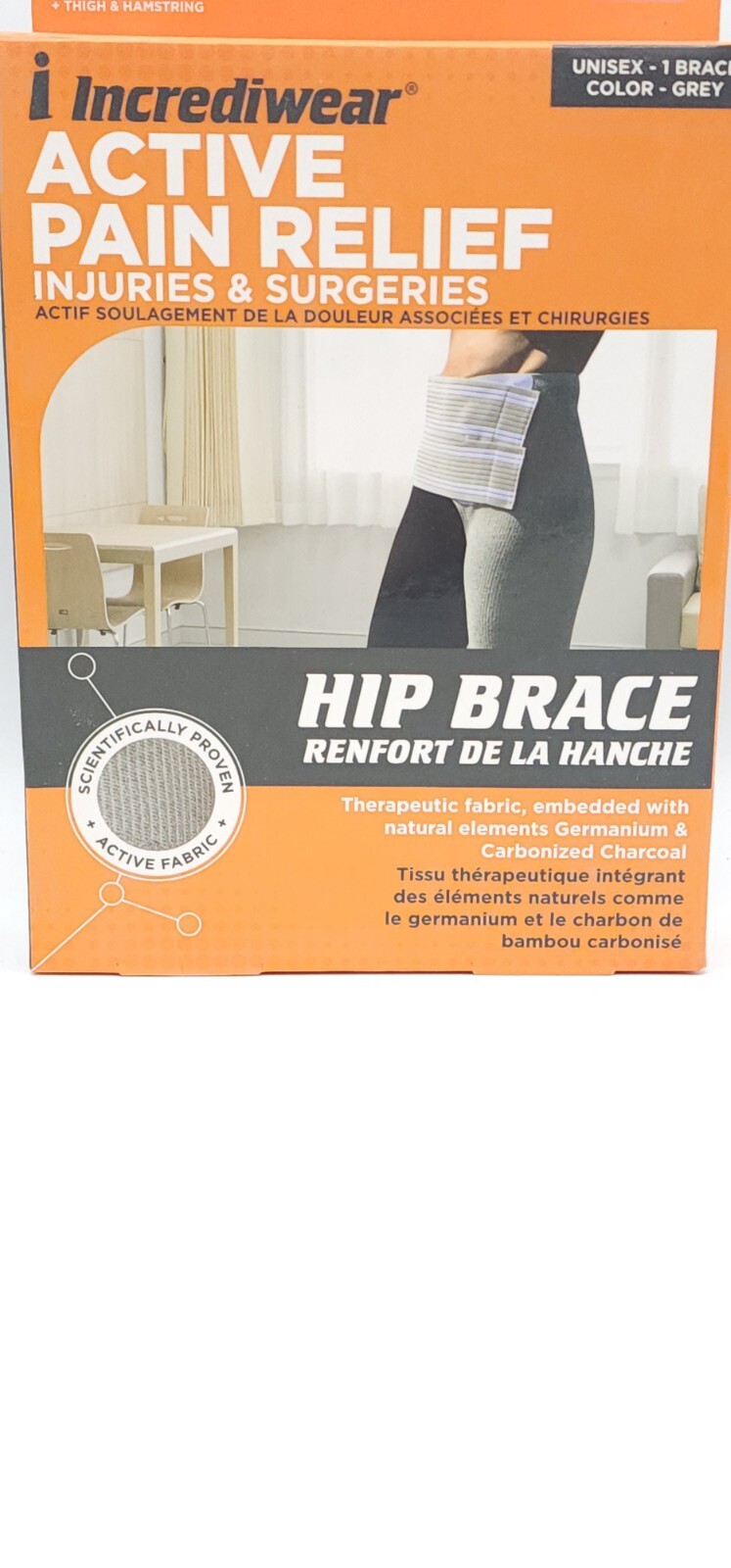 Incrediwear Hip Support Brace Left or Right All Sizes, S, M, L, XL, XXL – NEW