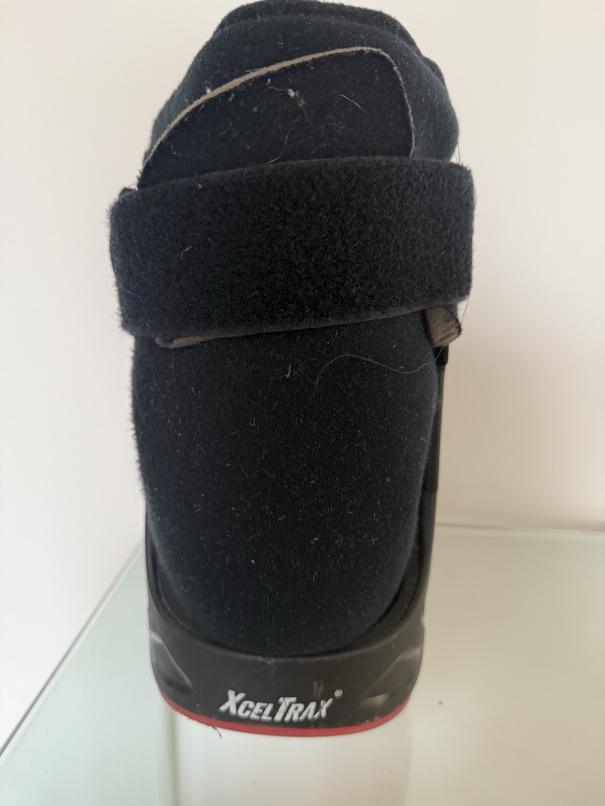 XP Walker Boot Brace Black & Red For Foot Support & Protection Adult Large