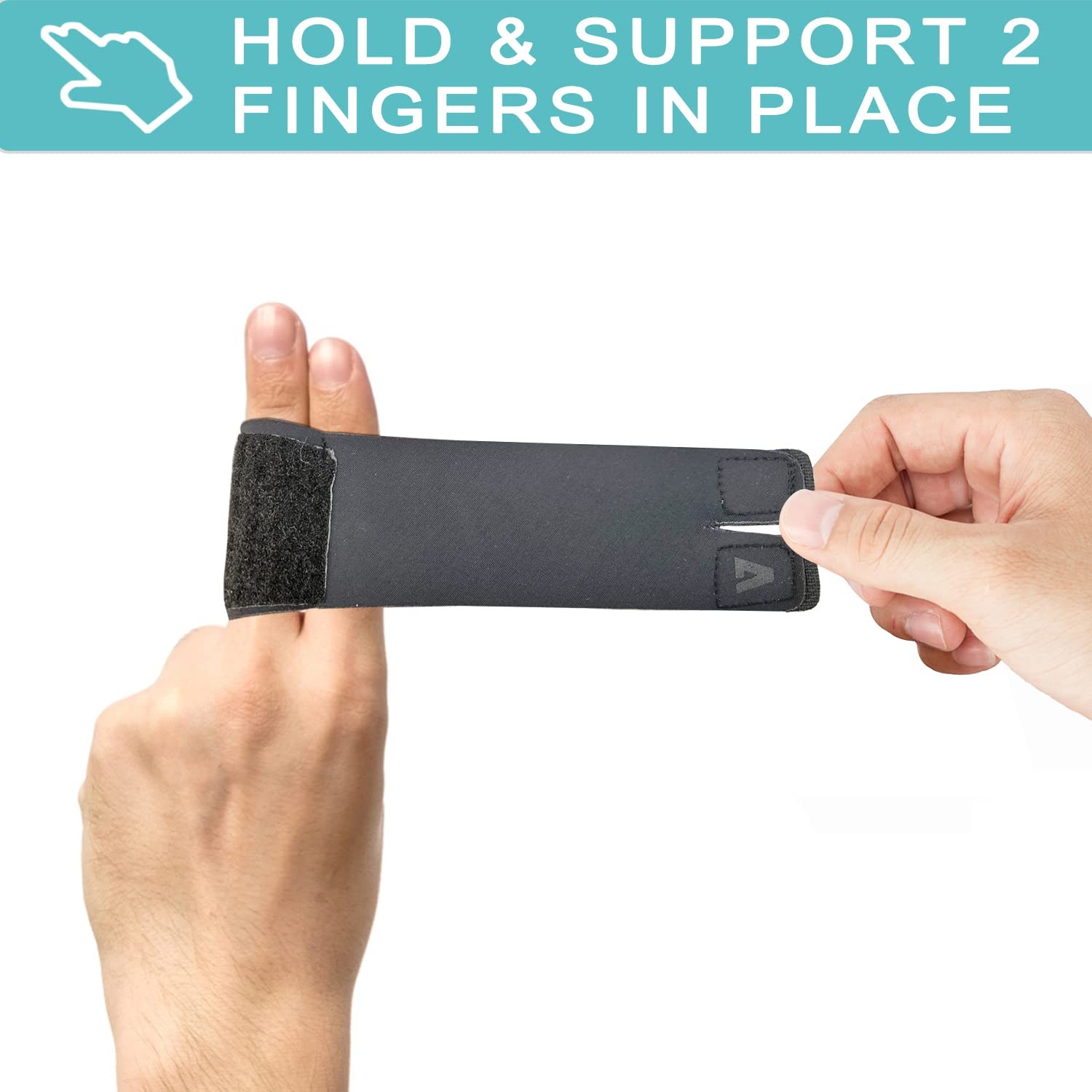 VHOPMORE Finger Splint Wraps Reusable Buddy Tape Adjustable Large