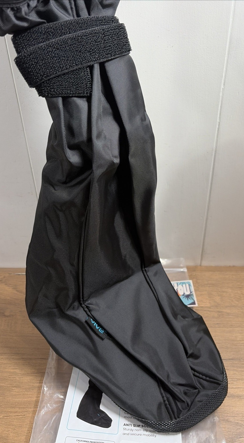 Vive Tall Walking Boot Cover Small Waterproof – for Medical Orthopedic Brace