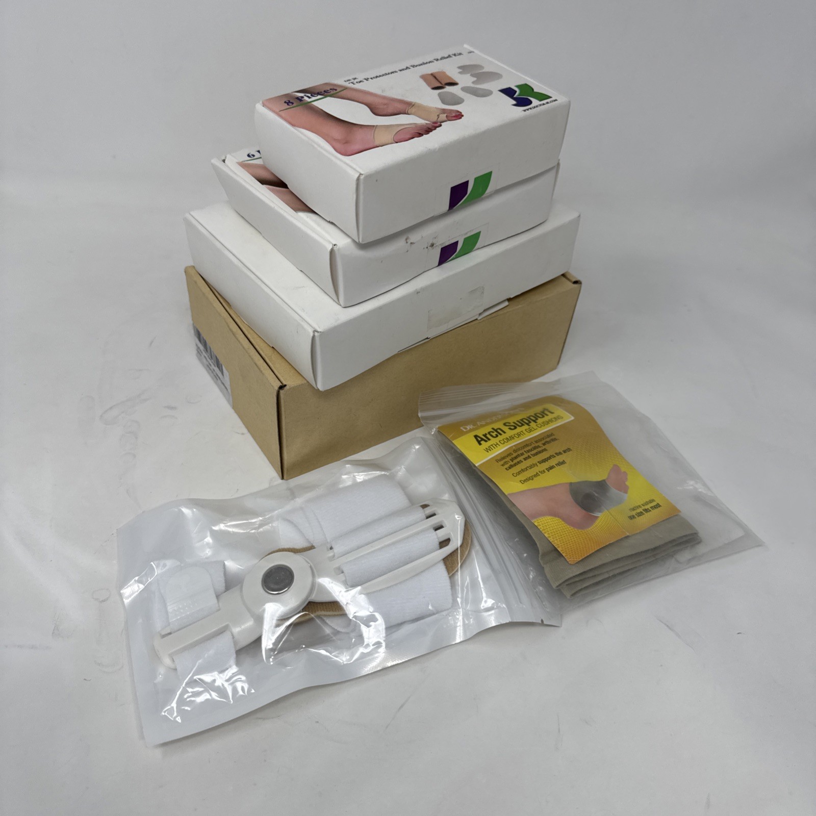 Complete Orthopedic Bunion Corrector and Relief Kit Hallux Valgus Care Big Lot