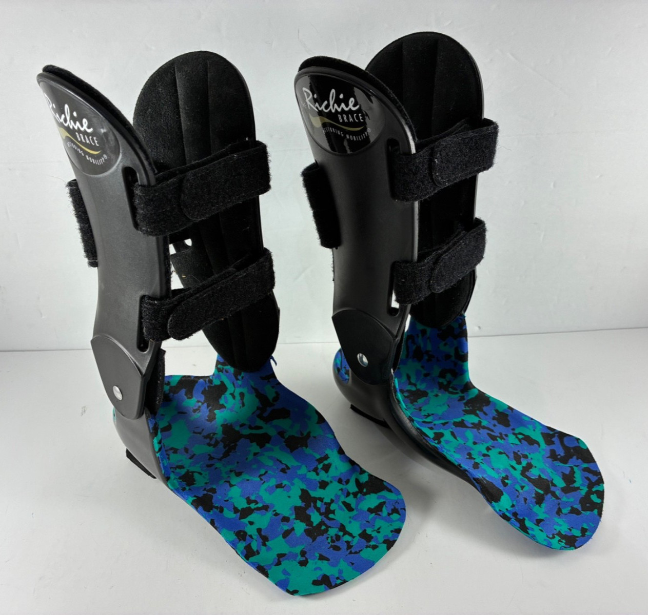 Set of 2 The Richie Brace Set AFO Ankle Foot Brace Left & Right (OTC) Excellent
