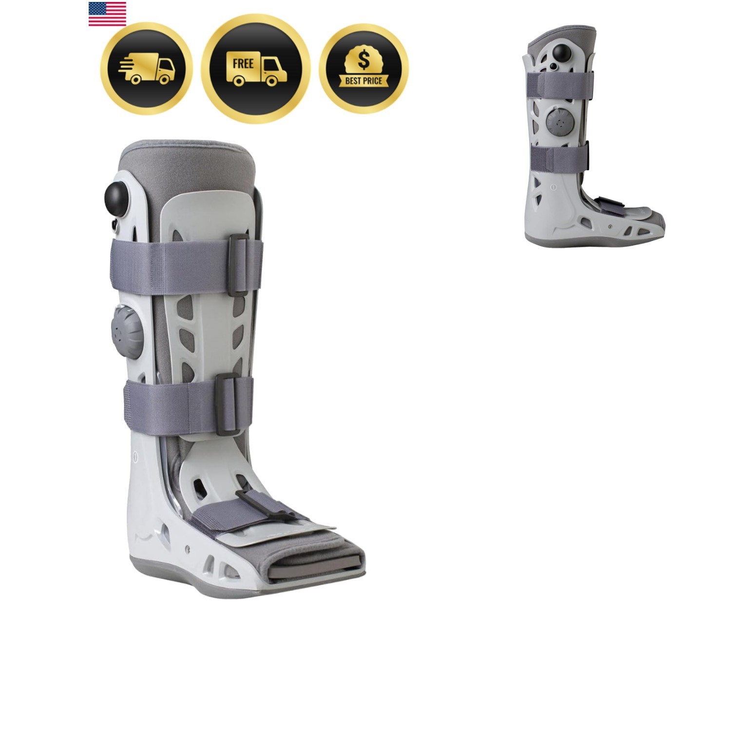AirSelect Walker Brace/Walking Boot Elite, Short and Standard